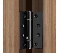 Jeffergarden Cerniere per Porte Resistenti da 5 Pollici, Cuscinetto a | Opaco Anti Impronta, per Porte Esterne Fino a 40 Kg, Resistente All'Acqua e All'Invecchiamento, Ideale per Cucina o