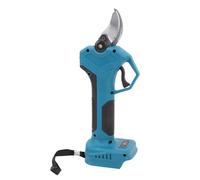 Jeffergarden Cesoie Elettriche da Potatura Blu 30mm, Tagliarami Cordless con Display Digitale e Blocco di Sicurezza per Giardinaggio