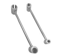 Jeffergarden Chiave di Regolazione della Cerniera, Chiave di Regolazione della Cerniera della Porta in Acciaio Legato, Perfetta per Camere Bianche e Porte Tagliafuoco con Design a Doppia Testa 14 a