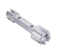 Jeffergarden Chiave per Rimozione Scarichi Vasca, Lega di Alluminio Resistente, Design a Doppia estremità, Uso Versatile per Vasche da Bagno e Lavandini