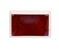 Jeffergarden Colofonia per Violino Viola Violoncello, Spazzola per Colofonia Gialla Ad Alta viscosità e Bassa Polvere per la Manutenzione di Strumenti a Corda (rosso)