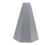 Jeffergarden Cono per Pollo in Acciaio Inossidabile Cono di Contenimento per Pollame con Retro Piatto Dimensioni Medie Facile da Lavare Design Stabile per Galline Ovaiole Polli da Carne Lavorazione