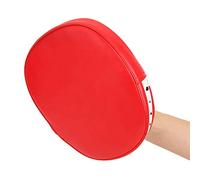Jeffergarden da Boxe Sanda Training Target Taekwondo Pad, Scudo di Messa a Fuoco per Arti Marziali, con Guantoni da Boxe e Cuscinetti per Bambini Che Allenano il Guanto da Taekwondo (rosso)