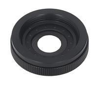 Jeffergarden Diaframma a Iride Regolabile per Microscopio Fotografico, Lega di Alluminio e Acciaio Inossidabile, Filettatura da M42 a M42, 14 Lame, Diametro Interno 1,5-25 Mm, Diametro Esterno 55