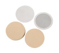 Jeffergarden Disco Filtro caffè in Acciaio Inossidabile, Filtro caffè a Rete Riutilizzabile per French Press, Accessorio per Caffettiera Rotonda da 2,4 Pollici per un Sapore Morbido e Ricco (Con Le