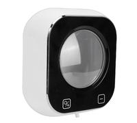 Jeffergarden Dispenser Automatico di Sapone, Dispositivo Schiumogeno per Bagno e Senza Contatto con Batteria Ricaricabile, Montaggio a Parete, Funzionamento a Mani Libere Comoda Pulizia (WHITE)