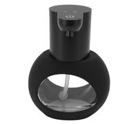 Jeffergarden Dispenser Automatico di Sapone Schiumogeno, Dispenser di Sapone Elettrico Touchless con Montaggio a Parete in ABS 420ml USB Ricaricabile 4 Marce Regolabile per Bagni Cucine Asili (BLACK)