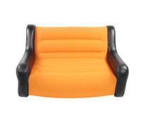 Jeffergarden Divano Gonfiabile, Sedia Gonfiabile Floccata Doppia, Divano Soft Air, 43,3X37,8X29,5 Pollici per Adulti, Uso Interno Ed Esterno