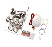 Jeffergarden Doppio Cilindro 12 V Generatore Educativo Scienze Educative AIDS Kit Motore a Motore Stirling con per L'arredamento degli Uffici Scolastici