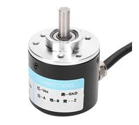 Jeffergarden Encoder Ad Albero Pieno, Struttura in Alluminio, 1000B per Controllo del Movimento, Misurazione Ad Alta Precisione per Applicazioni di Automazione e Ingegneria (1024Z)