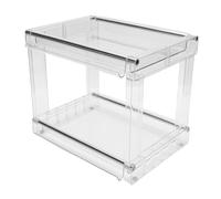 Jeffergarden Espositore Organizzatore da Scrivania Scaffale Multifunzionale in PET per Bustine di tè Capsule di caffè Snack Articoli di Cancelleria Cosmetici Forniture per Dormitori per Ufficio a