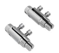 Jeffergarden Estrattore Filetti Tubo Rotti 2 Pezzi Acciaio Lega 1/2 3/4 1in | Reverse Groove Grip, Acciaio Legato, Lavandino Bagno Doccia, Compatibile con Chiave a Cricchetto, Strumento per Rimozione