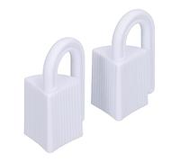 Jeffergarden Fermaporta Protezioni Antischiacciamento per Porte Protezione Antischiacciamento per Bambini per Porte, 2 Set Protezioni Fermaporta per le a Forma di Blocco Sicurezza per Bambini
