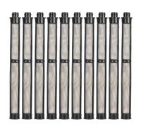 Jeffergarden Filtro Spray Airless Efficiente da 10 Pezzi, Installazione Semplice, Miglioramento dell'effetto Spray, Ampiamente Applicabile a Tutti i di Macchine a Spruzzo (Maglia nera 60)