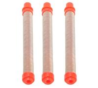 Jeffergarden Filtro Spray Airless Efficiente da 10 Pezzi, Installazione Semplice, Miglioramento dell'effetto Spray, Ampiamente Applicabile a Tutti i di Macchine a Spruzzo (Rosso 200 maglie)