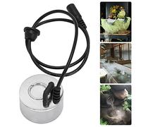 Jeffergarden Fogger Mist Maker, Mini Stagno in Lega di Zinco Fontana da Giardino Fogger Accessori per Fontana da Esterno per Interni Stagno Serbatoio per Pesci Macchina per Nebbia 60cm, 24V