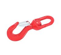 Jeffergarden Gancio di Sollevamento per Paranco Girevole per Gru, Struttura in Acciaio Legato, capacità di 2 Tonnellate, Rotazione a 360 Gradi, Ideale per il Trasporto Portuale e l'uso in Fabbrica