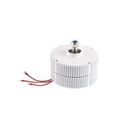 Jeffergarden Generatore a Magneti Permanenti 400W 24V NE-400, Risparmio Energetico, Alta Efficienza, Facile da Installare per Ibrido Eolico-Solare, con Motore, Basso Numero di Giri, Alternatore CA