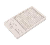 Jeffergarden Grande Stampo da Forno in Silicone con Design in bambù, Facile da Rimuovere Dallo Stampo per Torte, Cioccolato, Fondente, Resina, Caramelle, Artigianato Fai-da-te, Sapone, Gesso per