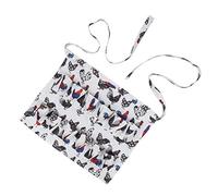 Jeffergarden Grembiule per Raccolta Uova, Tasche Multiple con Cuciture, | Attrezzatura per la raccolta del pollame, formato tascabile 10x8 cm, lavoro in gabbia a mani libere, struttura in tessuto