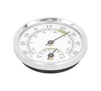 Jeffergarden Igrometro Misuratore di umidità e Temperatura Termometro a Quadrante Mini con Alta Precisione, Applicazione per Umidificatori, Scatole di Sigari, Garage, Casseforti Domestiche e per