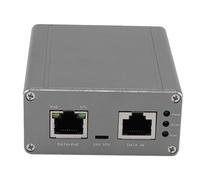 Jeffergarden Iniettore PoE 150 W con Doppio Ingresso CC per Antenna Gigabit Ethernet Standard di Terza Generazione e Supporto 2,5 Gb