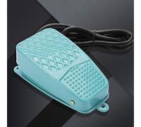 Jeffergarden Interruttore a Pedale TFS2 AC, Interruttore del Pedale, a del dell' a 250 V 10A STUSTENZIONE DELLA TREADLE 10A NON ASSLIP ALLUMINUM INSIGLIALE RESET ELETTRICO SPDT per Casa