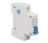 Jeffergarden Interruttore Automatico 1P Guida DIN, Interruttore Automatico Montaggio Apparecchiatura di Controllo Distribuzione Elettrico 230 V 400 V 6 A