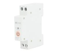 Jeffergarden Interruttore Automatico WiFi Intelligente 63A 1P Protezione da Sovraccarico del Timer di Controllo Vocale Remoto con Montaggio su Guida per L'app Smart Life