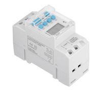 Jeffergarden Interruttore Timer Accurato e Programmabile Display LCD Interruttore Timer Elettronico Programmabile per 7 Giorni Digitale con Funzione di Conto Alla Rovescia Accende e Spegne