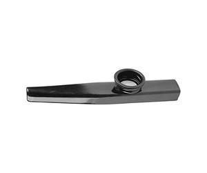 Jeffergarden Kazoo Portatile, Strumento Musicale in Alluminio, Partner Leggero per Chitarra e Ukulele, Ideale per gli Amanti della Musica e degli Spettacoli (BLACK)