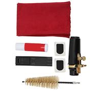 Jeffergarden Kit Bocchino per Sassofono, Materiale ABS, Include Set di Pulizia e Legatura per Sassofonisti Soprano