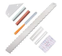 Jeffergarden Kit di Installazione per Chitarra da 8 Pezzi Strumenti da Liutaio in Acciaio Inossidabile per la Manutenzione (SILVER)