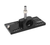 Jeffergarden Kit di per Cerniera Nascosta Interamente in Metallo, Guida di Foratura per Porta dell'armadio da 35 Mm, Utensile per Alesatura di Fori per la Lavorazione del Legno in Metallo per ante