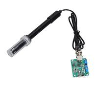 Jeffergarden Kit Digitale Tester PHmetro, Modulo Sensore Sonda BNC, Letture in Tempo Reale per Suolo, Acqua, Coltura, Acquari