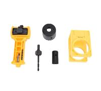 Jeffergarden Kit Mortasa per Porte, con Lame Intercambiabili e Scalpello Superiore, per Porte in Legno di Spessore 1-3/8in e 1-3/4in