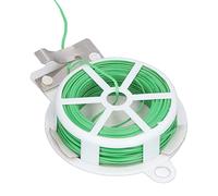 Jeffergarden Legami per Piante Giardino con Taglierina, Filo di Acciaio in Plastica, Funzionamento Facile, Nessun Danno, Lunghezza 65,6 Piedi per Viti e Supporto per Piante (50 m / 164 Piedi)