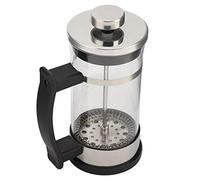Jeffergarden Maker da tè Alla Caffettiera Francese Press Maker di tè Francese con Supporto in Acciaio Inossidabile Filtrante e Produttore di caffè in Vetro Borosilicato Ad ispessibilità Al Calore