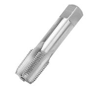 Jeffergarden Maschio Filettatore in HSS 3/8-18, Lunghezza 7 Cm, per | Grado di tolleranza H2, velocità di taglio elevata su acciaio inossidabile, materiali in lega di ghisa, uso per la