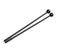 Jeffergarden Mazzuolo per Bacchette, Parti Leggere di Strumenti a Percussione Orff per l'educazione Musicale Antica e l'uso Portatile (plastica nera)