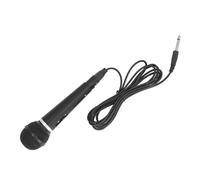 Jeffergarden Microfono Cablato Portatile Dinamico, Plastica, Cancellazione del Rumore, Microfono Vocale Unidirezionale Cardioide, 50Hz-15KHz, Audio Karaoke Domestico