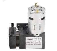 Jeffergarden Mini Pompa per Vuoto Senza Olio CC 24 V, Pompa da 85 KPa Compatta e Silenziosa Senza Olio per Apparecchiature da Laboratorio e Macchine Confezionatrici Sottovuoto