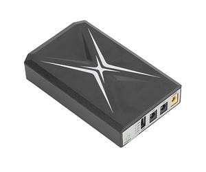Jeffergarden Mini UPS, Gruppo di continuità, Batteria di Backup da 8800 MAh per Telecamera Router, 2 Metodi di Ingresso, UPS Portatile Compatto, con Porta USB Standard per Power Bank, Compatibile con