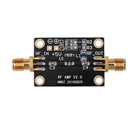 Jeffergarden Modulo Amplificatore a Basso Rumore 21dB Guadagno 0.01-4GHz | LNA Wideband 50 Ohm, PCB Design con Immersion Gold, di Rumore 1.3dB, Uscita P1dB +22dBm, Stabilità Incondizionata