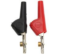 Jeffergarden Morsetti per Test Senza Spelatura con Ago Morsetto Elettrico in Cupronichel in PVC per Test di Tensione, Design Leggero Portatile per Batterie di Auto e Camion