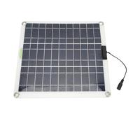 Jeffergarden Pannello Caricatore Solare da 200 W con Controller Impermeabile, Kit Pannello Solare Portatile per la Ricarica della Batteria della Barca per Auto Marine per, Escursionismo, Campeggio