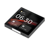 Jeffergarden Pannello di Controllo Smart Home Touch Screen da 4 Pollici, Controllo Vocale, Pannello Interruttori a Parete Multifunzione Smart Scene per Display Intelligenti 100-240 V, Interruttori