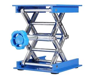 Jeffergarden Piattaforma di Sollevamento da Laboratorio Supporto a Forbice da 4x4 Pollici con Altezza 45-158 Mm
