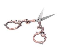Jeffergarden Piccole Forbici, Ricami Multiuso in Acciaio Inossidabile e Forbici da Cucire per Mestieri Fai -da -te e Taglio (Oro rosa)