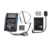 Jeffergarden Pickup per Chitarra a 5 Bande, Sintonizzatore Digitale in Plastica con Indicatori LED e modalità Automatiche Manuali per Performance Sul Palco